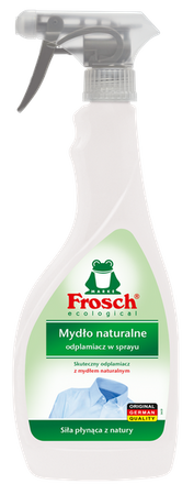Frosch Mydło naturalne - odplamiacz w sprayu 500ml