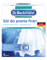 Dr. Beckmann Sáčky Bělicí Soli pro Záclony - 3x40g