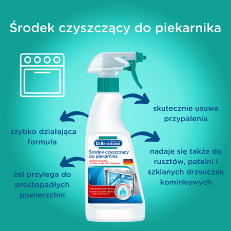 Dr.Beckmann Gel na Čištění Troub, Grilů a Pánví - 375ml