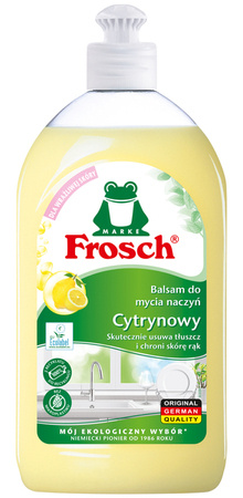 Frosch Citronový Balzám na Mytí Nádobí - Přírodní Čistota 500ml