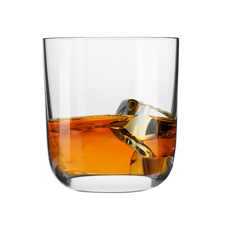 Szklanki do whisky komplet 6 sztuk 300 ml Glamour Krosno szklane