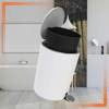 Elegantní koupelnový koš Lenox s pedálem 5L - Bílý