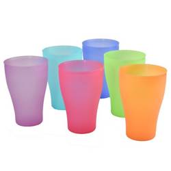 Weekend Plastic Cups 500ml - Safe and Aesthetic