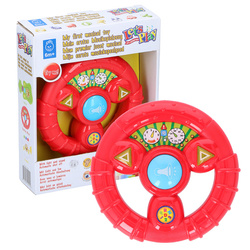 Zabawka dla dziecka kierownica grająca Lets Play kolor czerwony