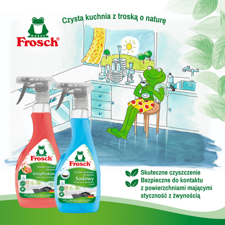Frosch Baking Soda Eco-Friendly Kitchen Cleaner – 500ml