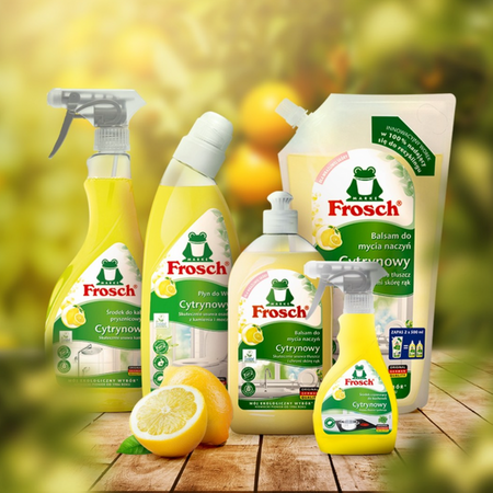 Frosch Lemon Cleaning Agent for Ceramic Cooktops 300ml