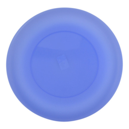 Set of 6 Large Blue Plates 25.5 cm Weekend without BPA