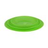 Set of 6 Green Plates 18 cm Round BPA Free