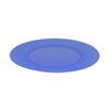 Set of 6 Large Blue Plates 25.5 cm Weekend without BPA