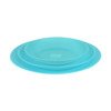 Set of 6 Round Turquoise Plates Weekend without BPA