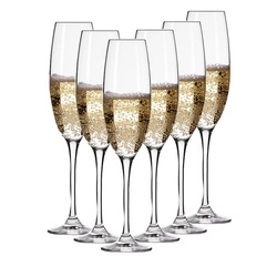 Luxus Champagnergläser 180ml - Exklusives Set mit 6 Stück