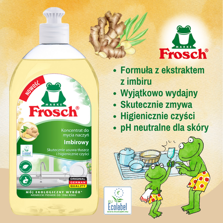 Frosch Ökologisches Ingwer Spülmittel Konzentrat 500ml