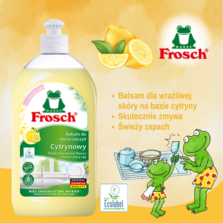 Frosch Zitronen-Spülbalsam - Natürliche Reinheit 500ml