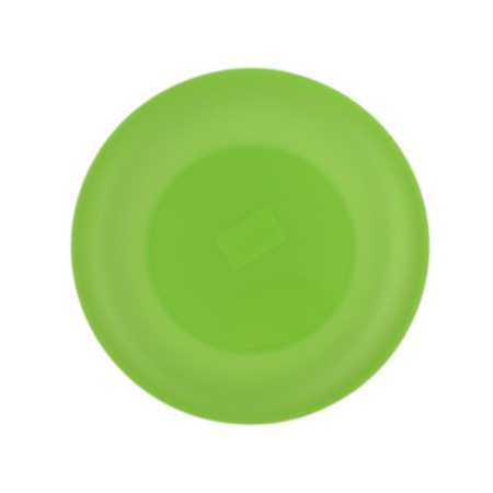 Set aus 6 grünen Tellern 18 cm rund BPA-frei