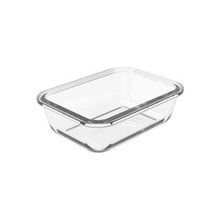 Szklany Pojemnik na Żywność Plastikowa Pokrywka