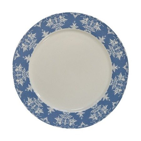 Talerzyk ceramiczny 19 cm Sułtan wzór niebiesko-biały