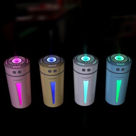 ultradźwiękowy nawilżacz powietrza z aromaterapią wersja mini kolor miętowy
