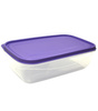 Set of Rectangular Kitchen Containers 1.8L and 2.7L - Safe and Multipurpose