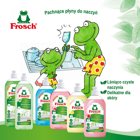 Frosch Lemon Dishwashing Balm - 1000ml Bag