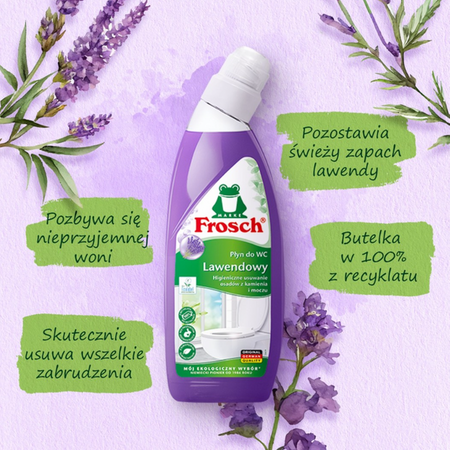 Frosch Lavender Toilet Cleaner Concentrate 750ml