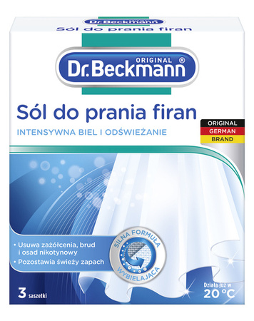 Dr. Beckmann Саше з Відбілювачем для Фіран - 3x40g