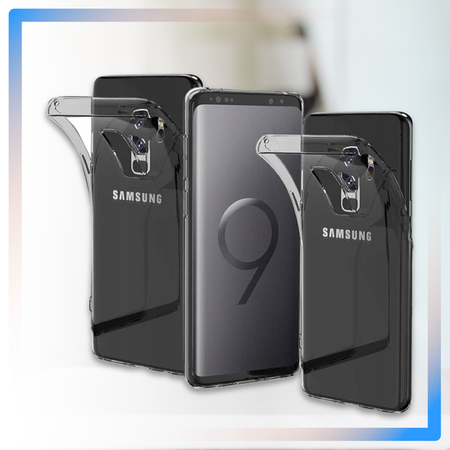 Ultra-Dünne Silikon Crystal Case Hülle für Samsung Galaxy S9