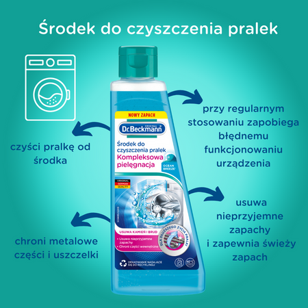 Dr. Beckmann Aktywny Węgiel – Ekspert w Czyszczeniu Pralek 250ml