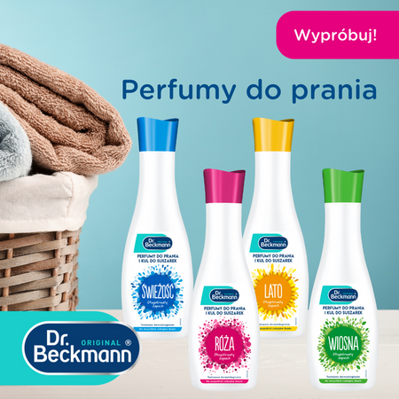 Dr. Beckmann Parfémové přísady do prádla a sušičkové koule Růže 250 ml