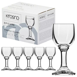 Eleganckie Kieliszki do Wódki Epicure Krosno - Komplet 6 Sztuk, 20 ml