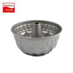 Forma do Pieczenia Babki SNB z Powłoką Non-Stick, 22 cm, Szara