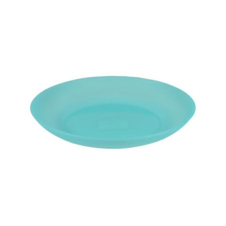 Set of 6 Turquoise Plates 18 cm Weekend without BPA