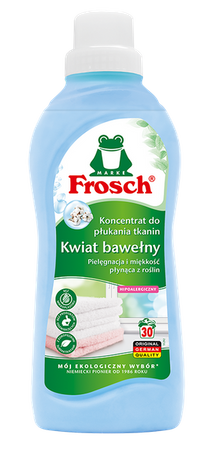 Frosch Płyn do Płukania Kwiat Bawełny - Koncentrat 750ml