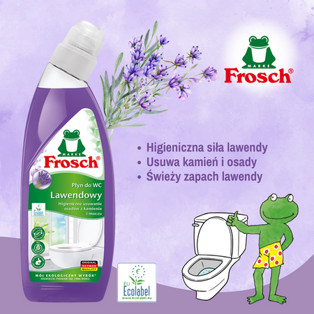 Frosch Lavender Toilet Cleaner Concentrate 750ml