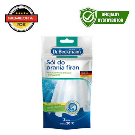 Dr. Beckmann Sól do prania firan 80g