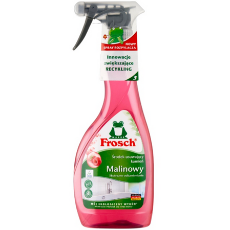 Frosch Malinowy środek usuwający kamień 500ml