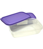 Set of Rectangular Kitchen Containers 1.8L and 2.7L - Safe and Multipurpose