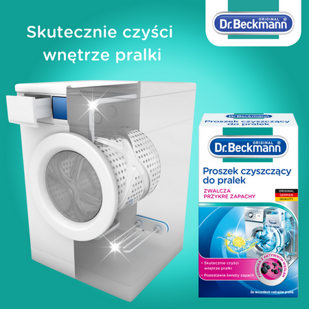 Dr. Beckmann Proszek Czyszczący do Pralki – 250g