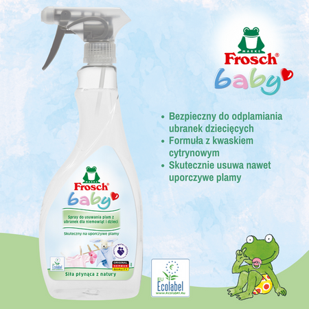 Frosch Baby Sprej na Odstraňování Skvrn 500ml