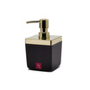 Toskana Gold Soap Dispenser 440 ml - Elegance and Style in Black