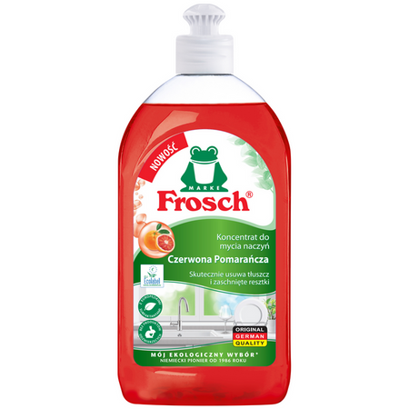 Frosch Ekologický Koncentrát na Mytí Nádobí Červený Pomeranč 500ml