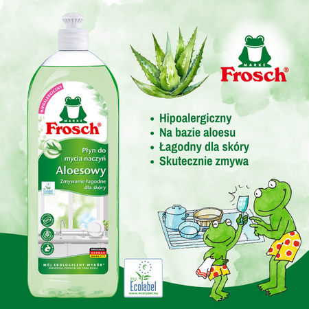 Frosch Aloesowy płyn do mycia naczyń 750ml