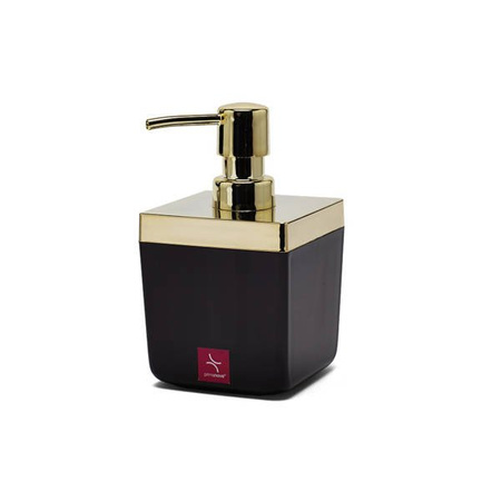 Toskana Gold Soap Dispenser 440 ml - Elegance and Style in Black