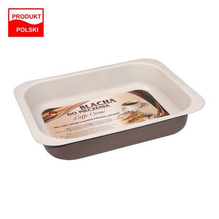 Rectangular Baking Sheet Caffe Creme SNB 29x22 cm - High Quality and Functionality