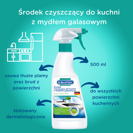 Dr.Beckmann Kitchen Cleaner with Gall Soap 500ml