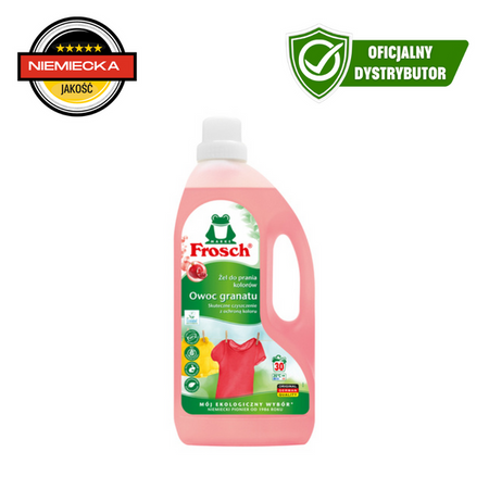 Frosch Granátový Gel na Praní Barevného Prádla - 1500ml