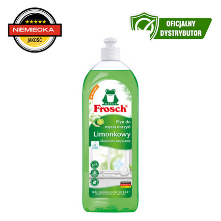 Frosch Eko Limonkowy Płyn do Mycia Naczyń 750ml