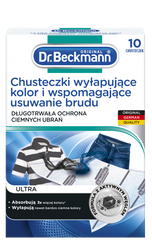 Dr. Beckmann Серветки для захисту кольору темних тканин 10 шт.