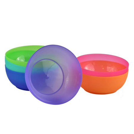 Set of Colorful Bowls 350 ml Weekend Mix from Sagad - BPA-Free