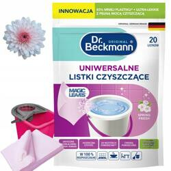 DR.BECKMANN MAGIC LEAVES UNIWERSALNE LISTKI CZYSZCZĄCE SPRING FRESH 20