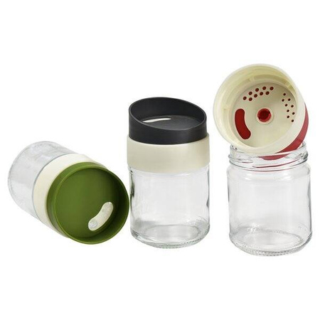 Eco-Friendly Green Glass Spice Jar Garda 212 ml